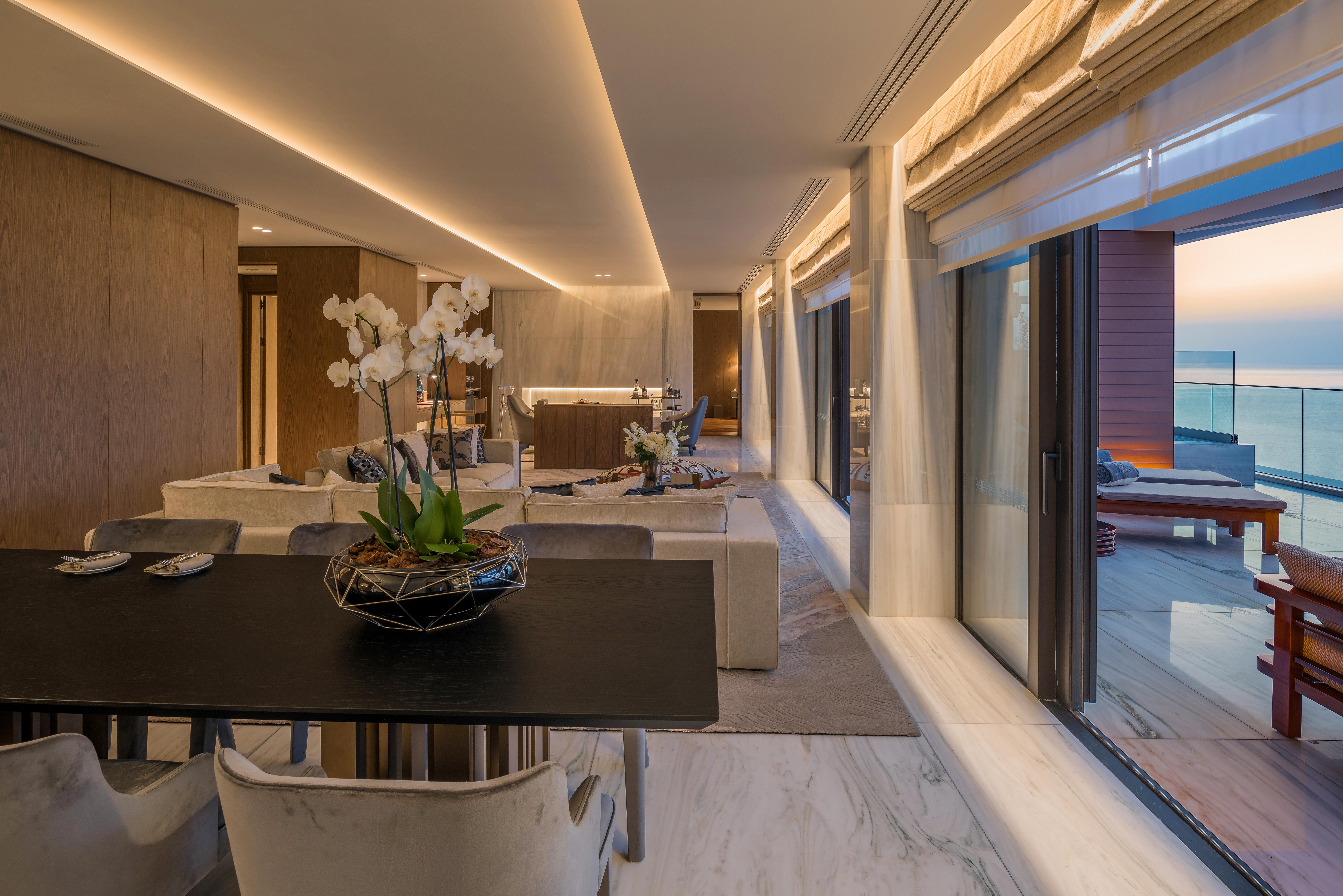 Amara - Sea Your Only View™ Lemesós Eksteriør bilde The interior of a Sky Villa