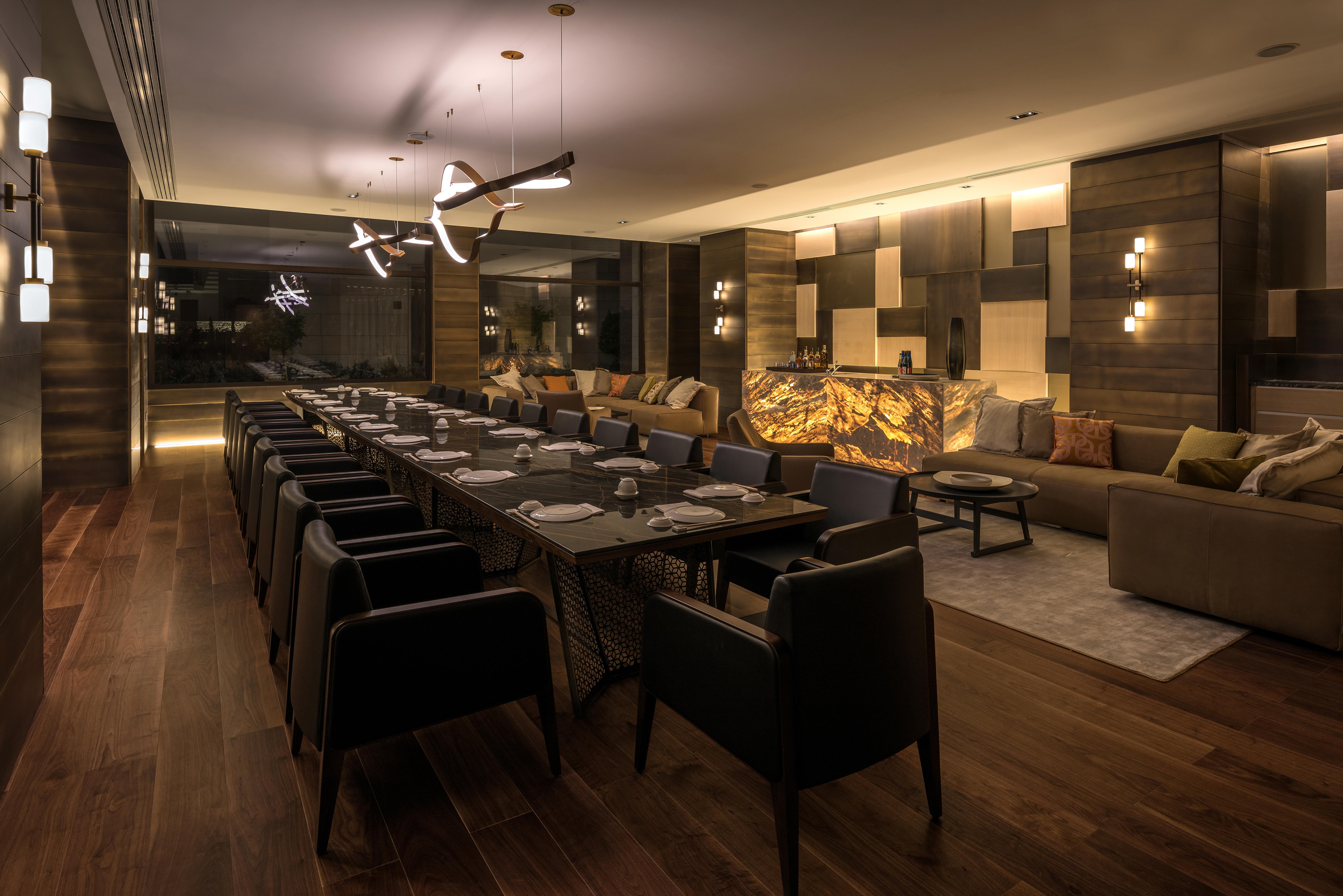 Amara - Sea Your Only View™ Lemesós Eksteriør bilde The private dining room at the restaurant