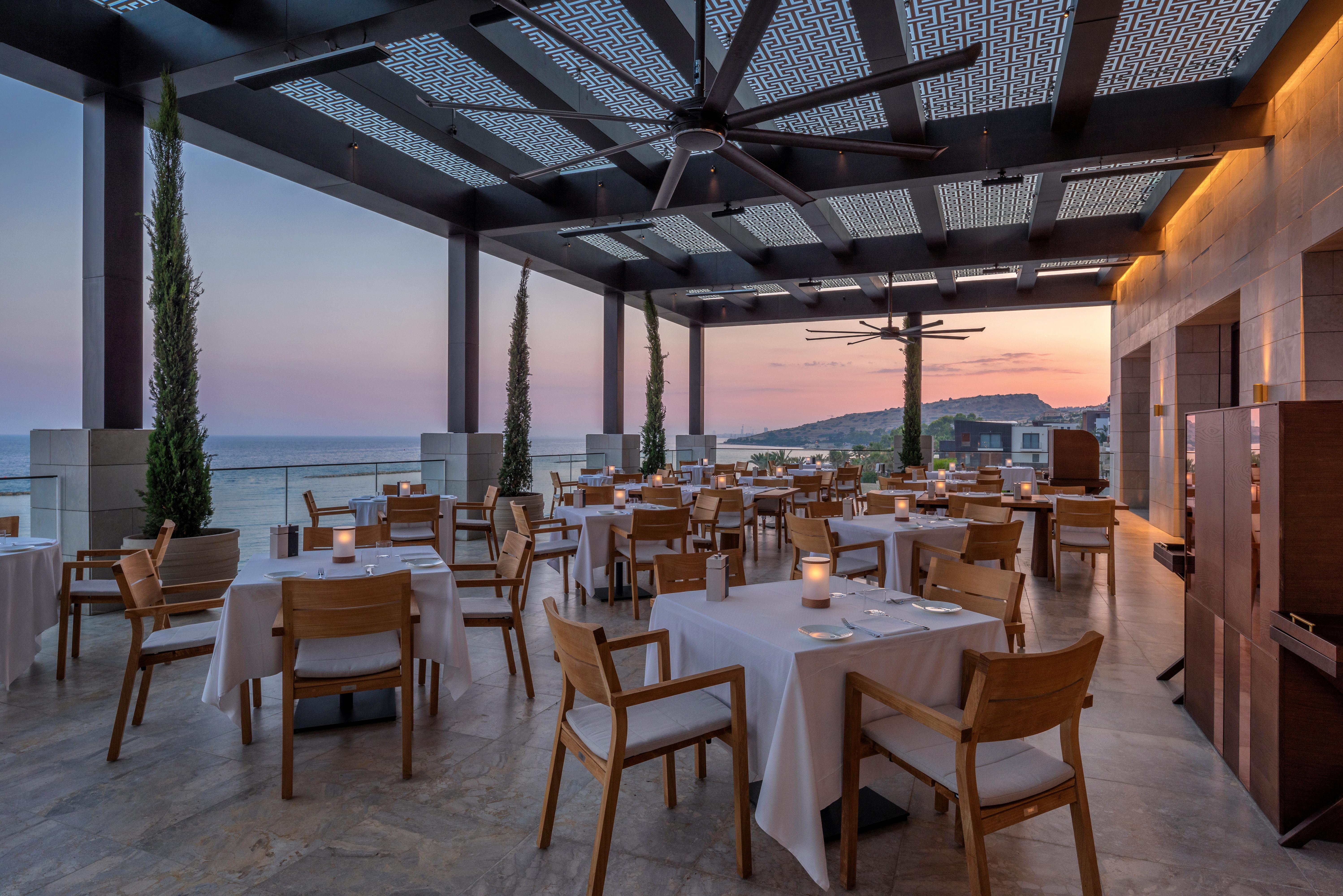 Amara - Sea Your Only View™ Lemesós Eksteriør bilde The restaurant